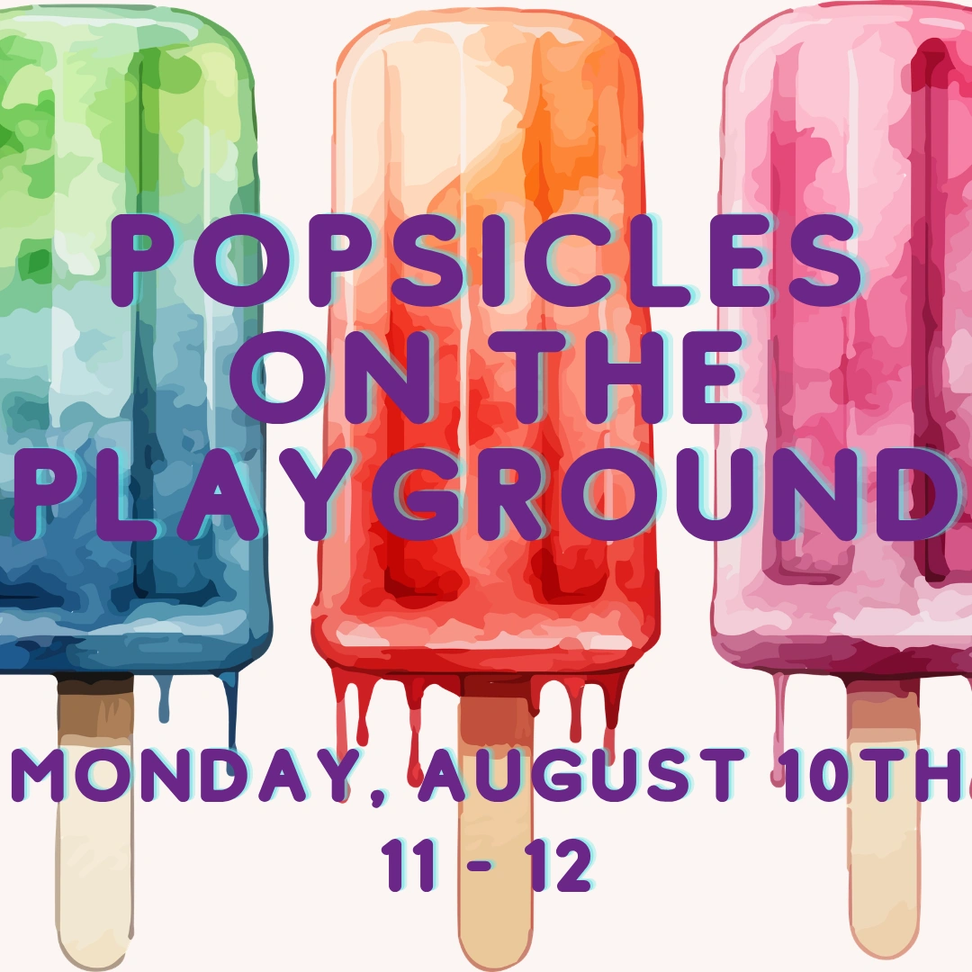 Popsicles on the ground banner