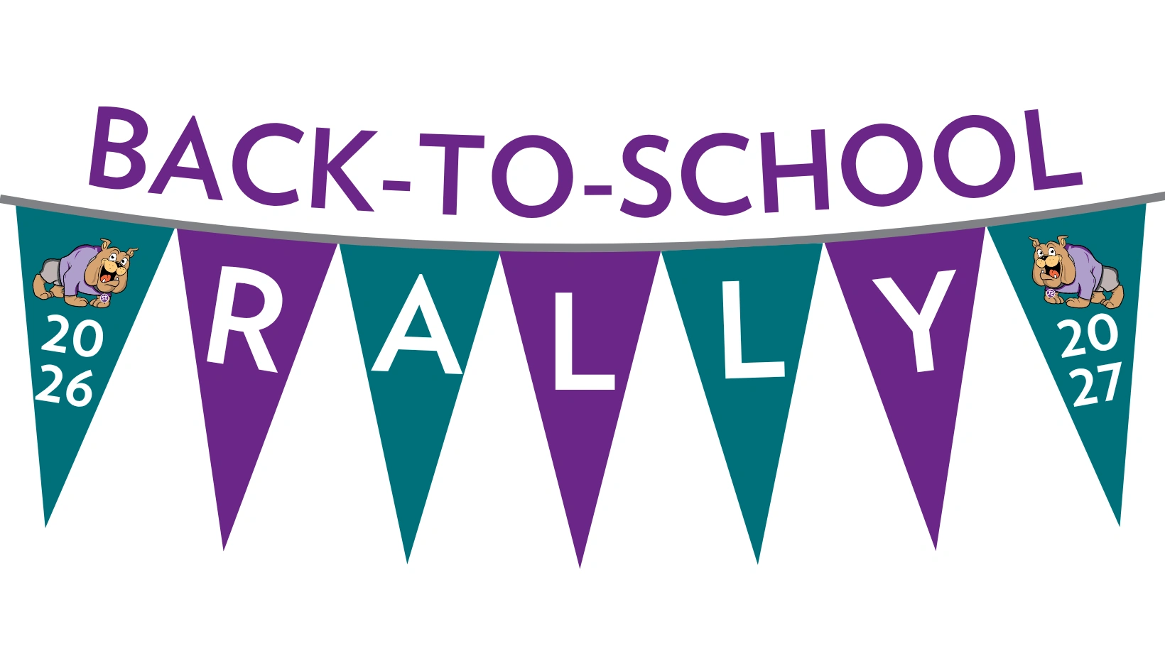 Back to school rally banner